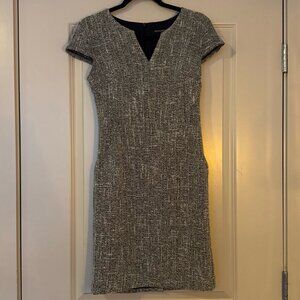 Banana Republic Tweed Sheath Dress 0P | Workwear Classic | MSRP $168